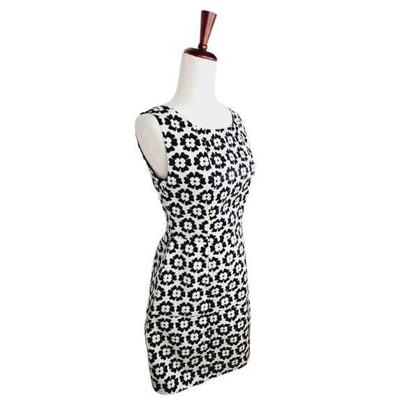 Quan Collection by Anna Quan Silk Wool Daisies Sleeveless Sundress Dress Size M - Picture 2 of 8